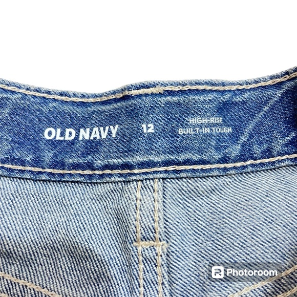 Bundle of 3 Pair of Denim shorts Old Navy/Tru Craft Girls Size 12 - Picture 9 of 10